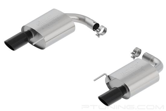 Picture of ATAK Stainless Steel Axle-Back Exhaust System with Split Rear Exit