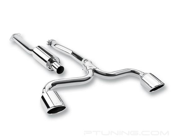 Picture of S-Type Stainless Steel Cat-Back Exhaust System with Split Rear Exit