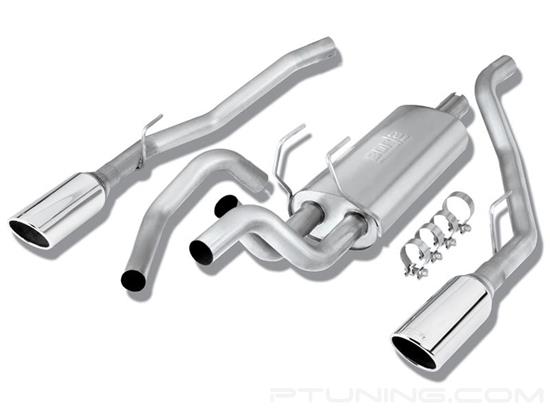 Picture of S-Type Stainless Steel Cat-Back Exhaust System with Split Rear Exit