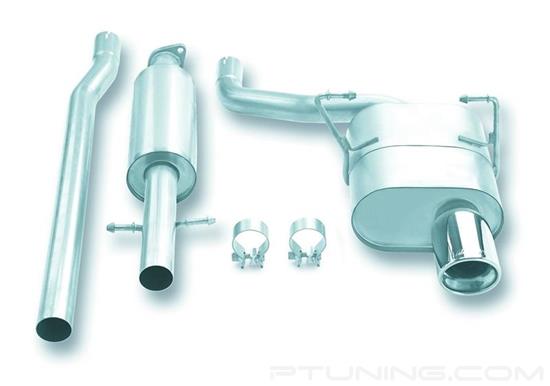 Picture of Touring Stainless Steel Cat-Back Exhaust System with Single Rear Exit