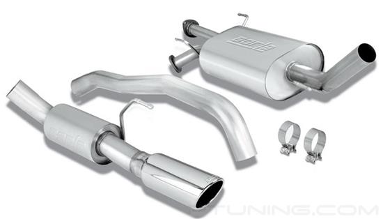 Picture of Touring Stainless Steel Cat-Back Exhaust System with Single Rear Exit