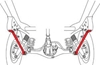 Picture of Rear Lower Control Arms (Pair)