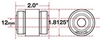 Picture of Jeep Series xAxis Sealed Flex Joint for Front Upper Control Arm