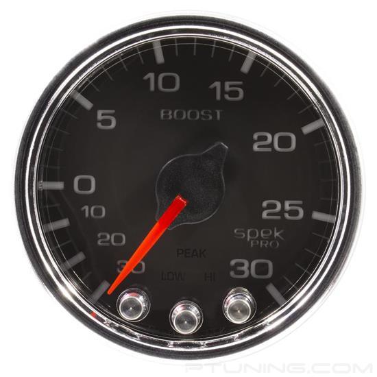 Picture of Spek-Pro Series 2-1/16" Boost/Vacuum Gauge, 30 In Hg/30 PSI