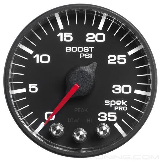 Picture of Spek-Pro Series 2-1/16" Boost Gauge, 0-35 PSI