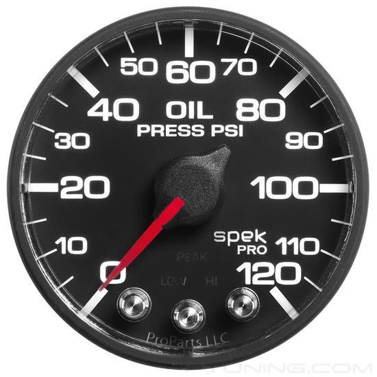 Picture of Spek-Pro Series 2-1/16" Oil Pressure Gauge, 0-120 PSI