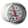 Picture of Marine 2-1/16" Chrome In-Dash Mount Mechanical Boost/Vacuum Gauge