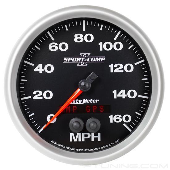 Picture of Sport-Comp II Series 5" Speedometer Gauge, 0-160 MPH