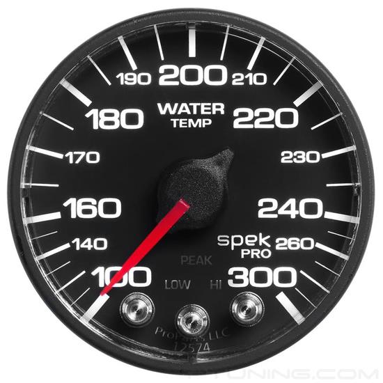 Picture of Spek-Pro Nascar Series 2-1/16" Water Temperature Gauge, 100-300 F