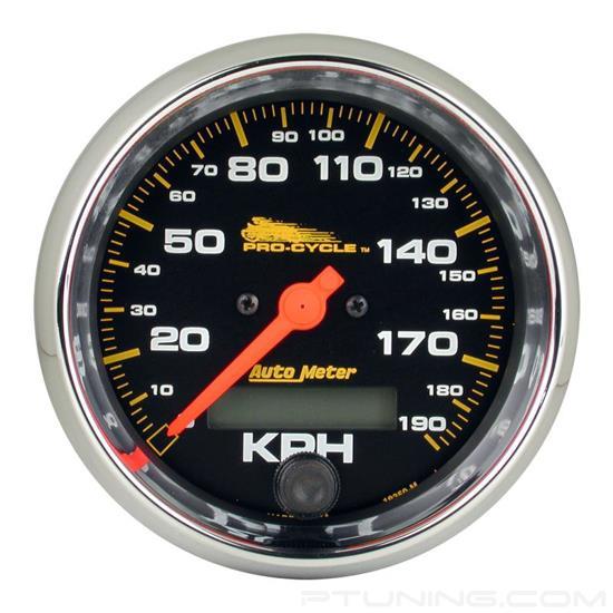 Picture of Pro-Cycle Series 3-3/4" Speedometer Gauge, 0-120 MPH, Black