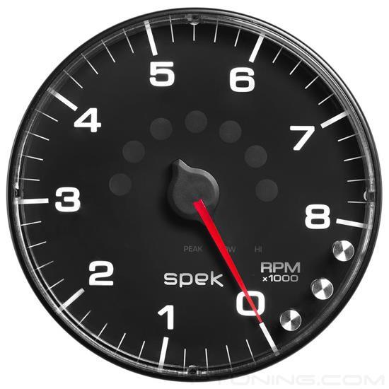 Picture of Spek-Pro Series 5" In-Dash Tachometer Gauge, 0-8,000 RPM