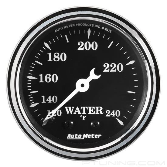Picture of Old Tyme Black Series 2-1/16" Water Temperature Gauge, 120-240 F