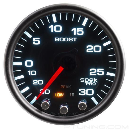 Picture of Spek-Pro Series 2-1/16" Boost/Vacuum Gauge, 30 In Hg/30 PSI