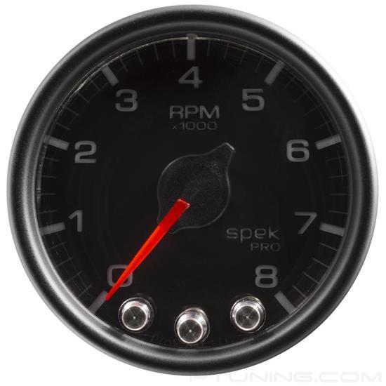 Picture of Spek-Pro Series 2-1/16" In-Dash Tachometer Gauge, 0-8,000 RPM