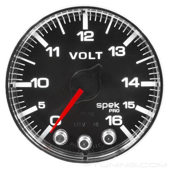 Picture of Spek-Pro Series 2-1/16" Voltmeter Gauge, 0-16V