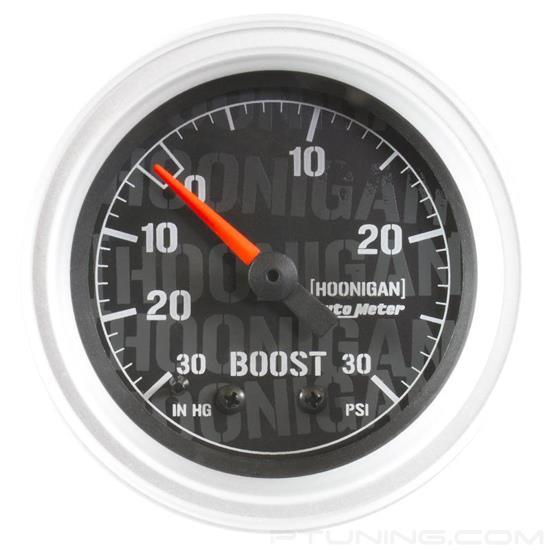 Picture of Hoonigan Series 2-1/16" Boost/Vacuum Gauge, 30 In Hg/30 PSI