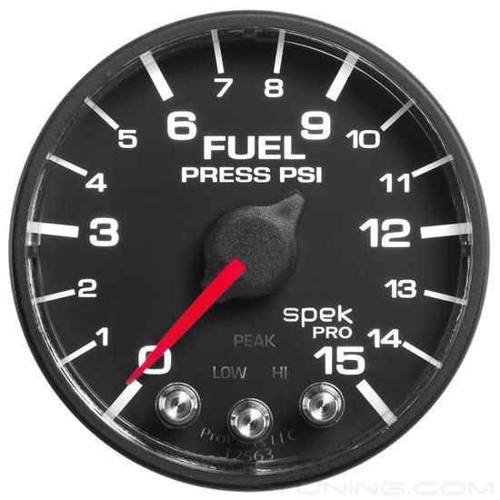 Picture of Spek-Pro Series 2-1/16" Fuel Pressure Gauge, 0-15 PSI