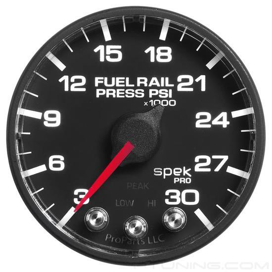 Picture of Spek-Pro Series 2-1/16" Fuel Rail Pressure Gauge, 3-30K PSI