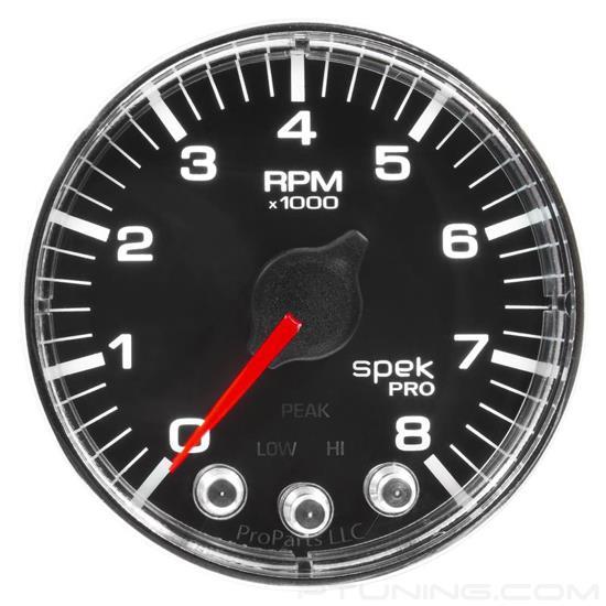 Picture of Spek-Pro Series 2-1/16" In-Dash Tachometer Gauge, 0-8,000 RPM