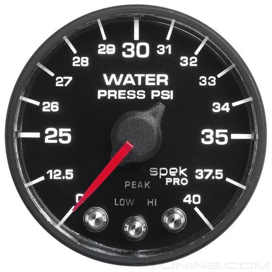Picture of Spek-Pro Nascar Series 2-1/16" Water Pressure Gauge, 0-40 PSI