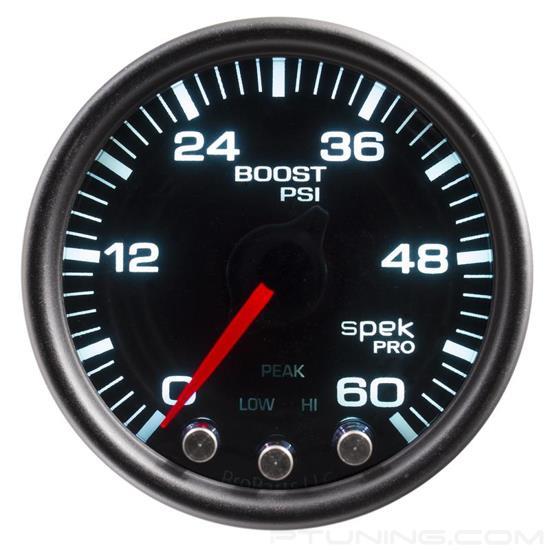 Picture of Spek-Pro Series 2-1/16" Boost Gauge, 0-60 PSI