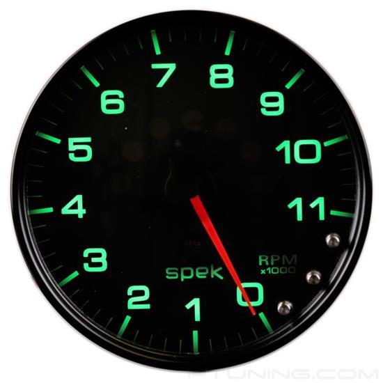 Picture of Spek-Pro Series 5" In-Dash Tachometer Gauge, 0-11,000 RPM