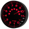 Picture of Spek-Pro Series 5" In-Dash Tachometer Gauge, 0-11,000 RPM