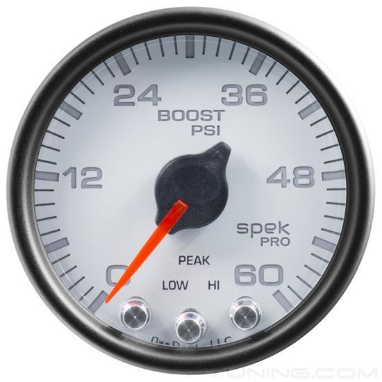 Picture of Spek-Pro Series 2-1/16" Boost Gauge, 0-60 PSI