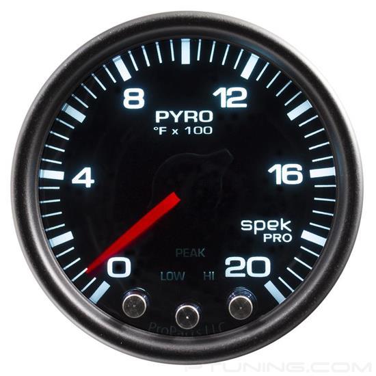 Picture of Spek-Pro Series 2-1/16" EGT Pyrometer Gauge, 0-2000 F