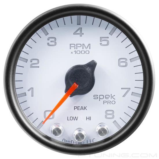 Picture of Spek-Pro Series 2-1/16" In-Dash Tachometer Gauge, 0-8,000 RPM