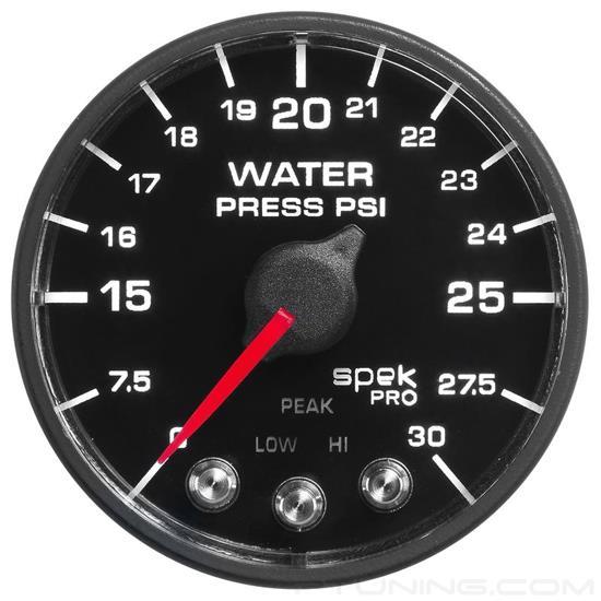 Picture of Spek-Pro Nascar Series 2-1/16" Water Pressure Gauge, 0-30 PSI