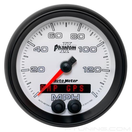 Picture of Phantom II Series 3-3/8" Speedometer Gauge, 0-140 MPH