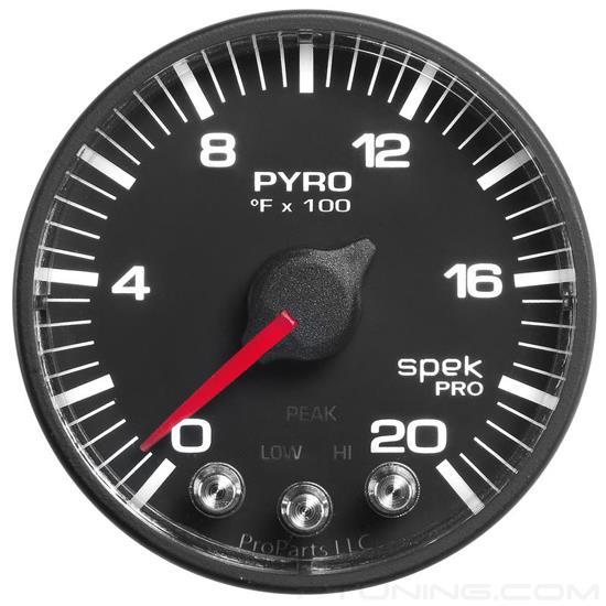 Picture of Spek-Pro Series 2-1/16" EGT Pyrometer Gauge, 0-2000 F