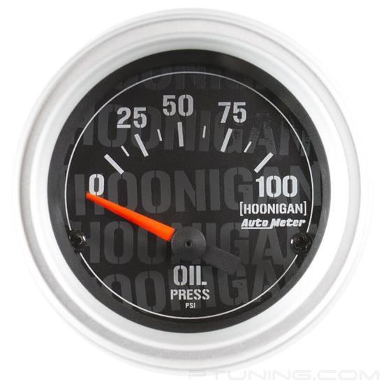 Picture of Hoonigan Series 2-1/16" Oil Pressure Gauge, 0-100 PSI