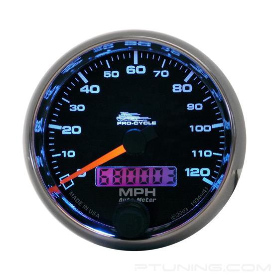 Picture of Pro-Cycle Series 2-5/8" Speedometer Gauge, 0-120 MPH, Black