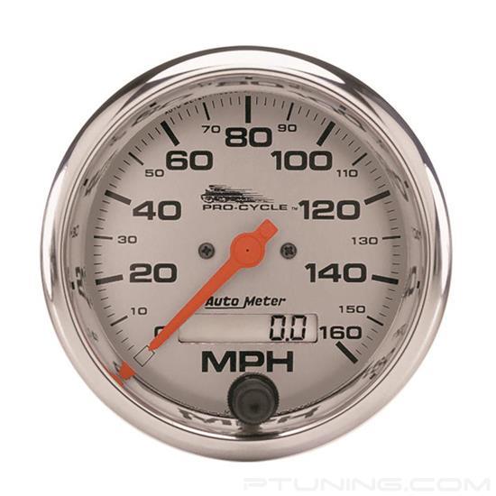 Picture of Pro-Cycle Series 3-3/4" Speedometer Gauge, 0-160 MPH, Silver
