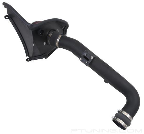Picture of AirCharger Black Composite Cold Air Intake System with Red Filter