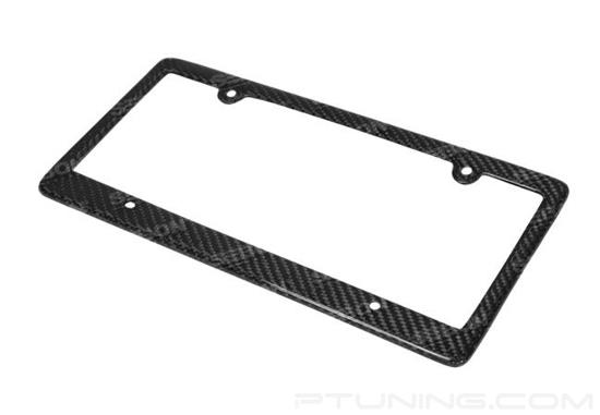 Picture of 4-Hole Carbon Fiber License Plate Frame