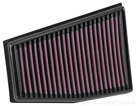 Picture of 33 Series Unique Red Air Filter (8.375" L x 6.375" W x 1.5" H)