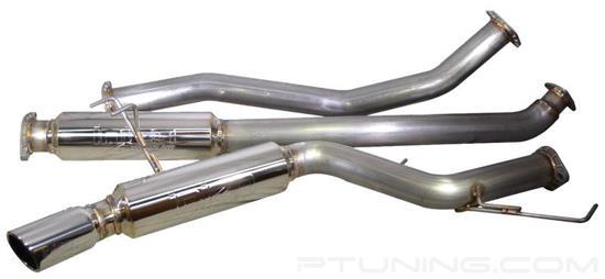 Picture of Stainless Steel Cat-Back Exhaust System with Single Tip
