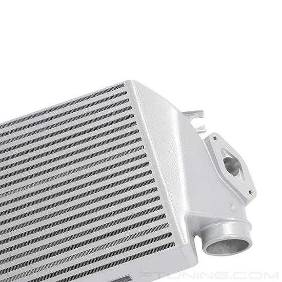 Picture of Top-Mount Intercooler - Silver Core, Black Hose