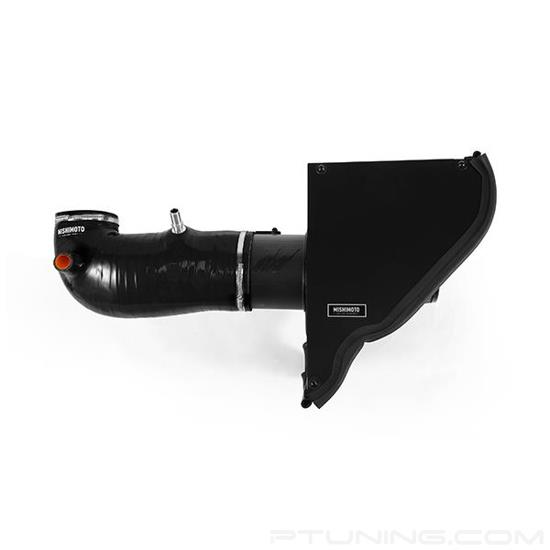 Picture of Performance Aluminum Black Cold Air Intake System with Red Filter
