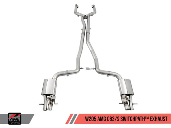 Picture of SwitchPath Exhaust System without Tips