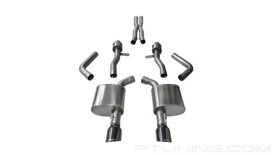 Picture of Sport 304 SS Cat-Back Exhaust System with Split Rear Exit