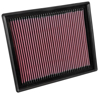 Picture of 33 Series Panel Red Air Filter (11.156" L x 9.125" W x 1.219" H)