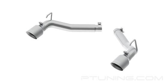Picture of Installer Series Aluminized Steel Muffler Delete Axle-Back Exhaust System with Split Rear Exit