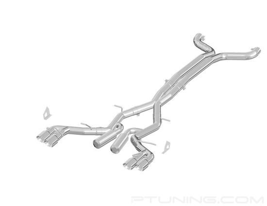 Picture of Installer Series Aluminized Steel Race Version Cat-Back Exhaust System with Quad Rear Exit