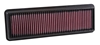 Picture of 33 Series Panel Red Air Filter (13.5" L x 4.5" W x 1.125" H)
