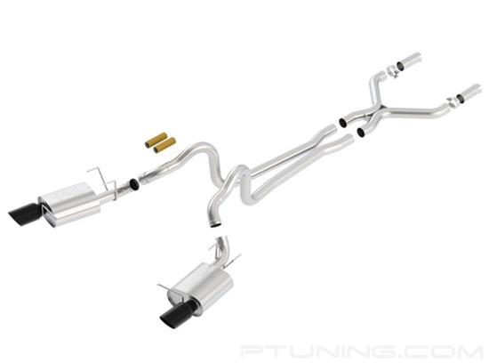 Picture of ATAK 304 SS Cat-Back Exhaust System with Split Rear Exit