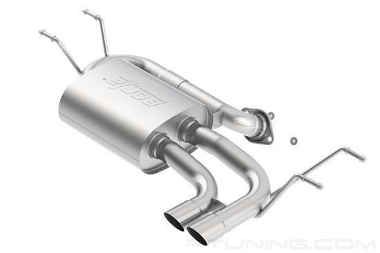 Picture of S-Type Stainless Steel Axle-Back Exhaust System with Dual Rear Exit